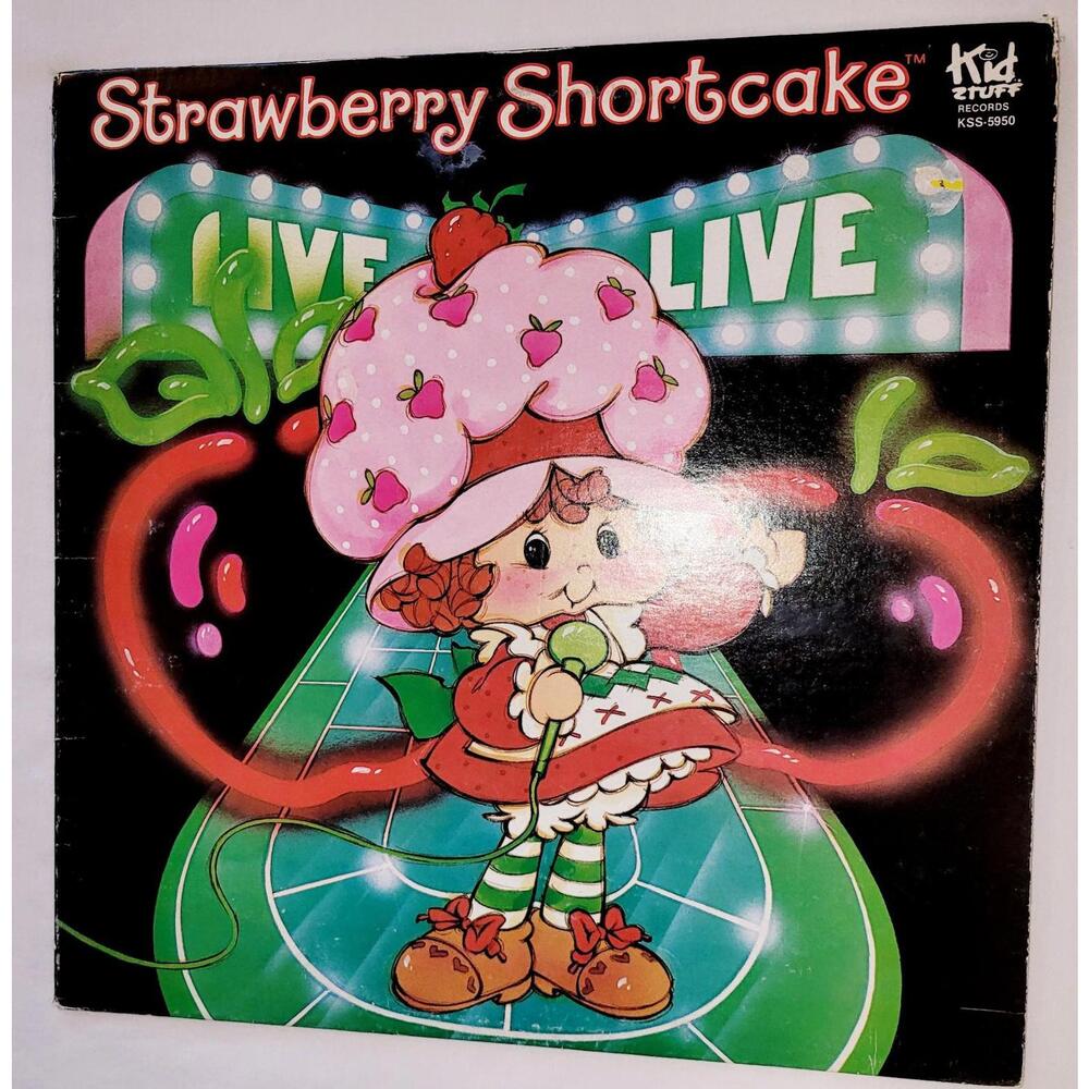 1980 Strawberry Shortcake Kid Stuff Records vinyl LP